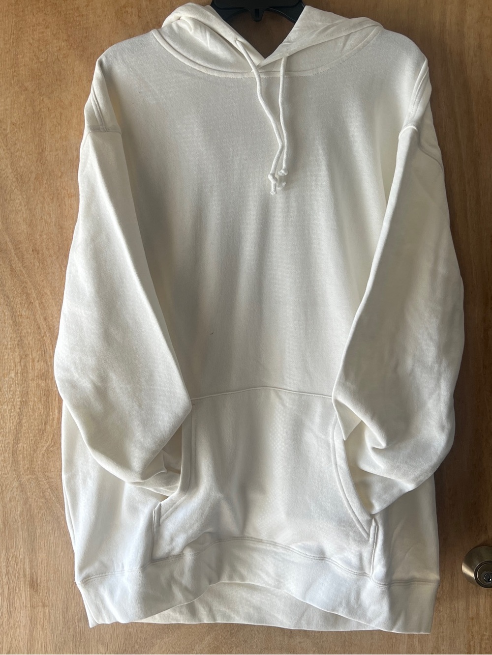 Unbranded Men's White Pullover Hoodie